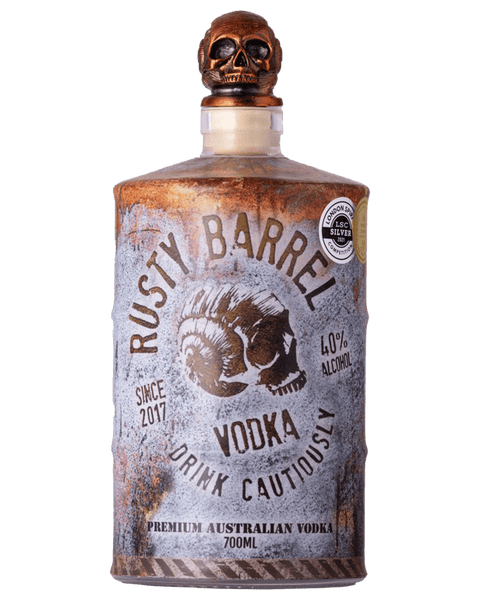 Rusty Drinks Waldos – Vodka Barrel