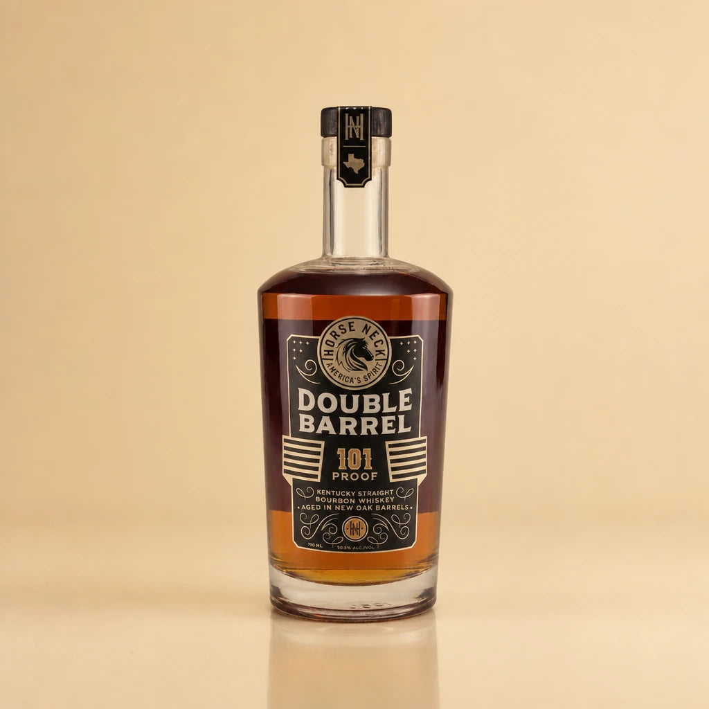 horse neck double barrel 101 proof kentucky straight bourbon whiskey horse neck image bottle