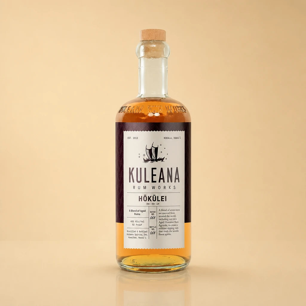 kuleana rum works hukulei a blend of aged rums kuleana rum works image bottle