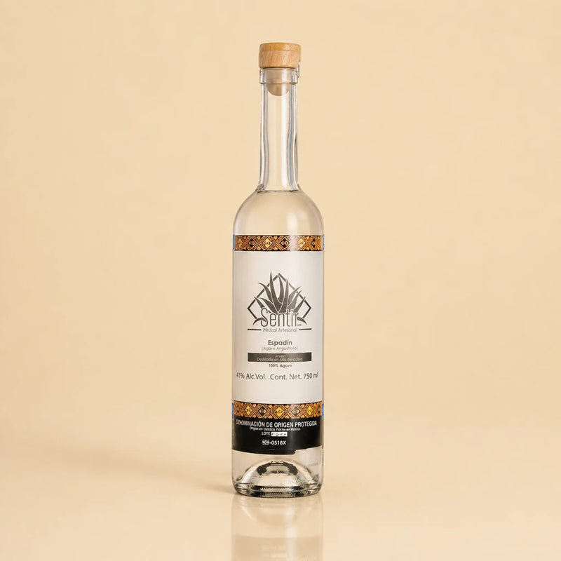 sentir mezcal artesanal espadín joven sentir image bottle