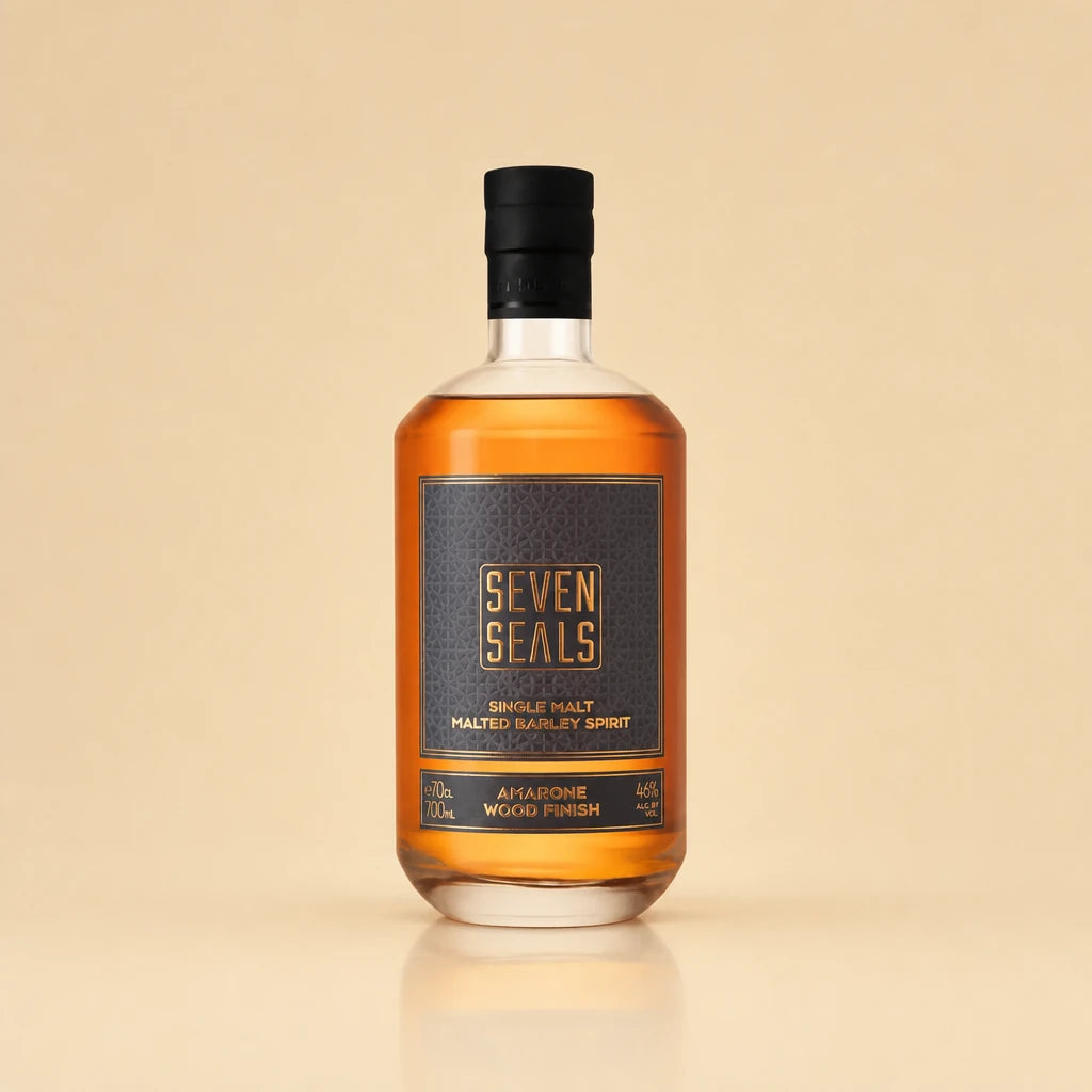 seven seals amarone wood finish single malt malted barley spirit seven seals image bottle