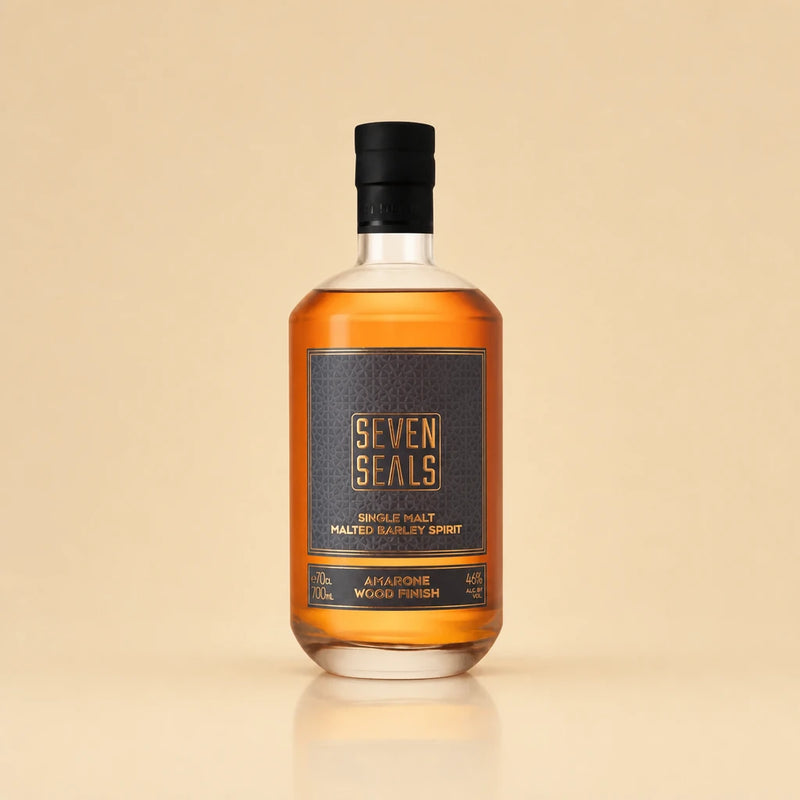 seven seals amarone wood finish single malt malted barley spirit seven seals image bottle