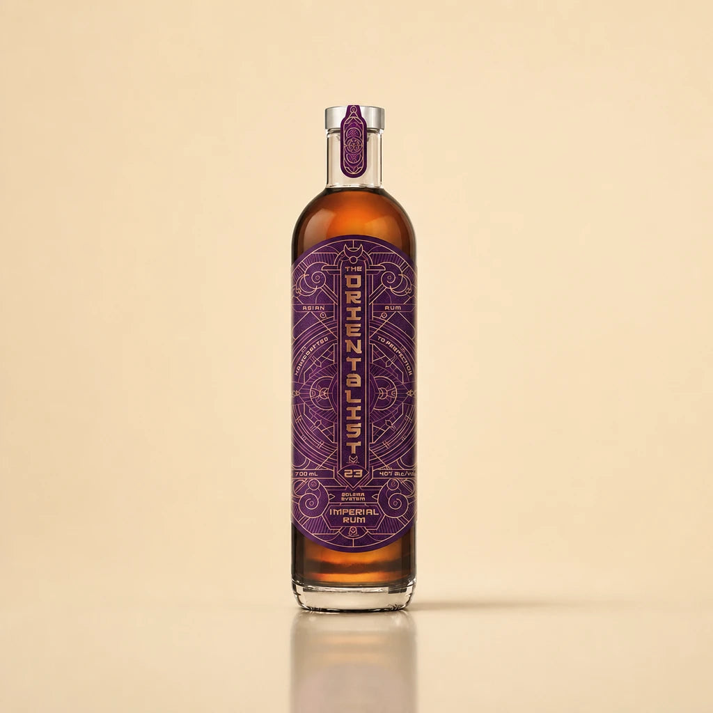 the orientalist solera 23 imperial rum the orientalist image bottle