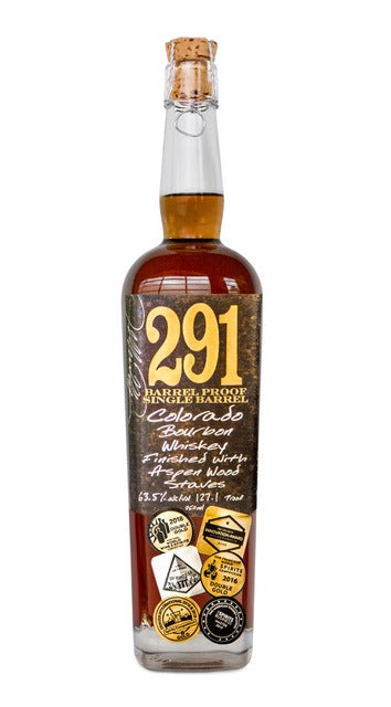 291 COLORADO WHISKEY BARREL PROOF SINGLE BARREL - 291 Colorado Whiskey