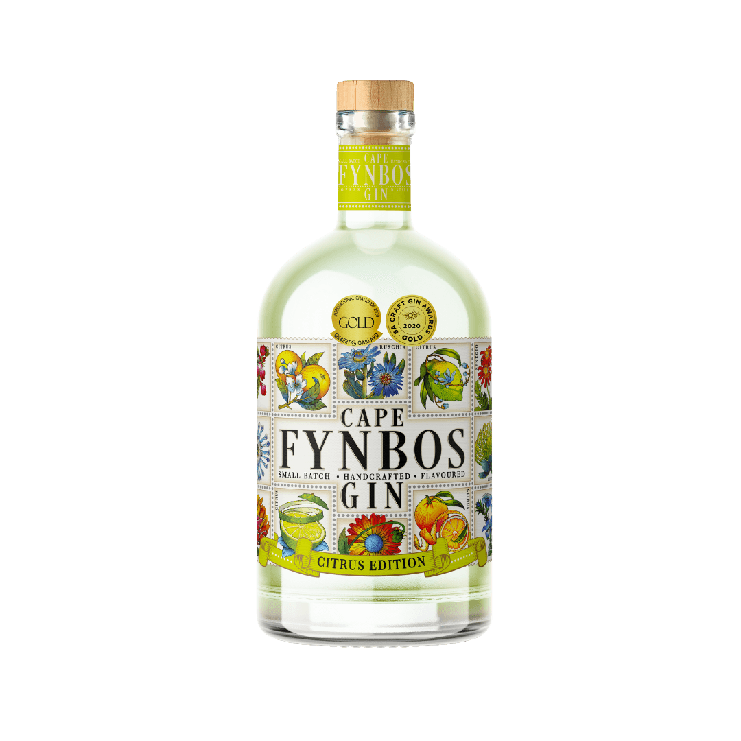 Cape Fynbos Citrus Gin - Waldos Drinks